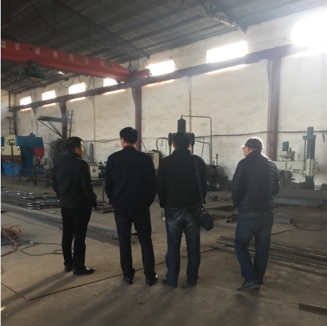 Customer Visit About Mud and Sludge Treatment Project