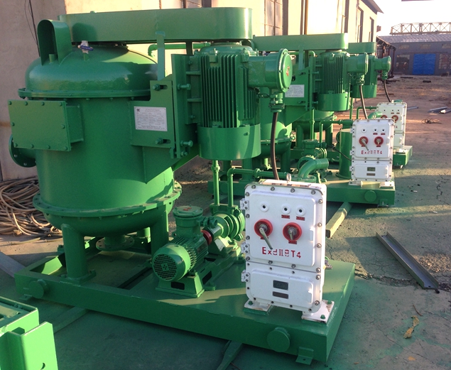 Vacuum degasser used in solid control system shipped to Russian