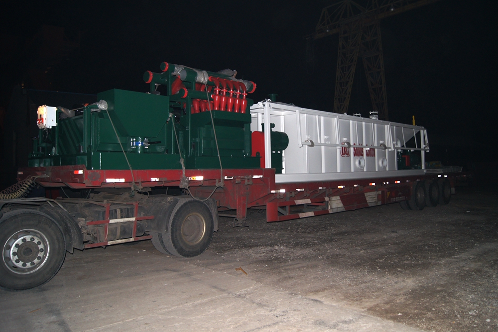 500GPM Mud Circulating System For Singapore Water Well Drilling