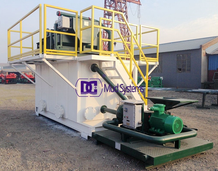 Mud mixing hopper system for sale