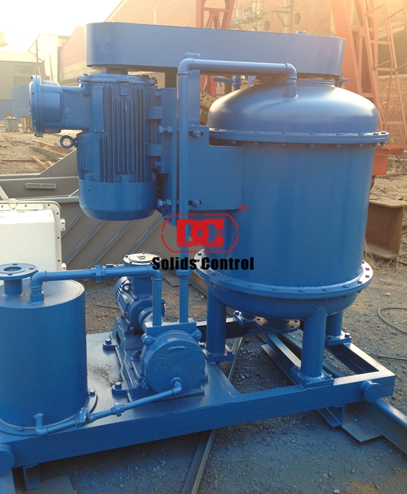 The order of 3 sets of solid control vacuum degasser