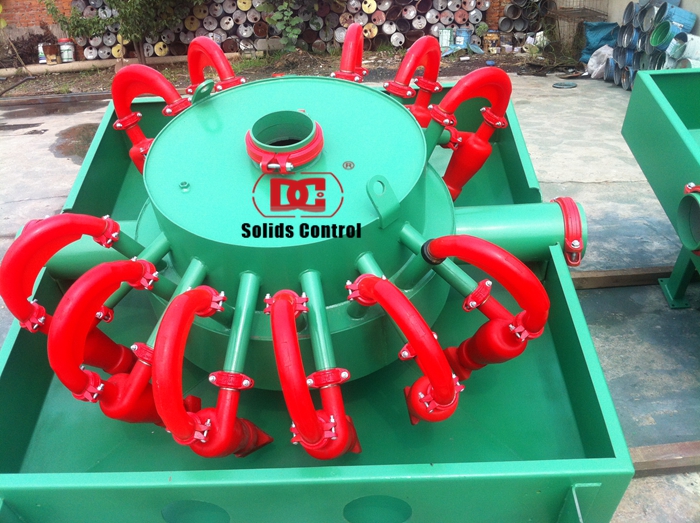 Hydrocyclone desander and desilter used for solid control system