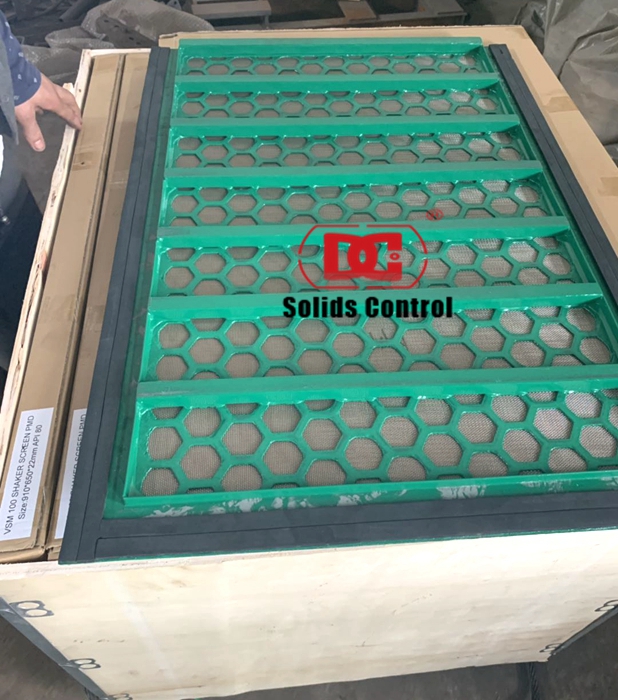 Replacement Mongoose shaker screen shipped to Egypt