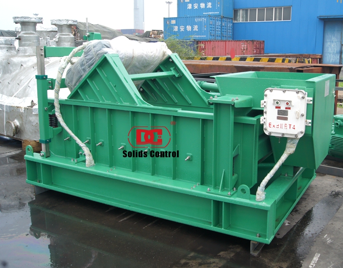 DCS700-3 Linear Motion Shale Shaker Shipped to Belgium