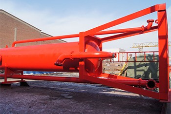 Principle of Mud Gas Separator for Oil Well Drilling