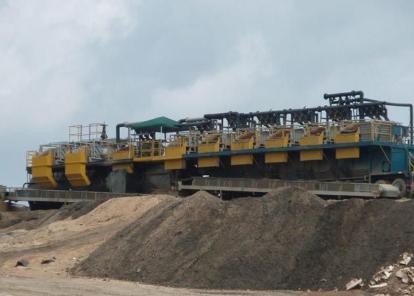 Pond Dredge Process for Reservoir Desilting