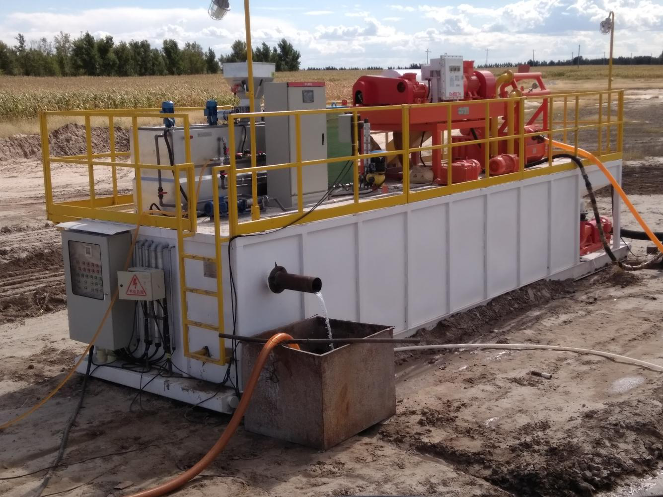 Environmental Advantages of a Drilling Mud Recycling System