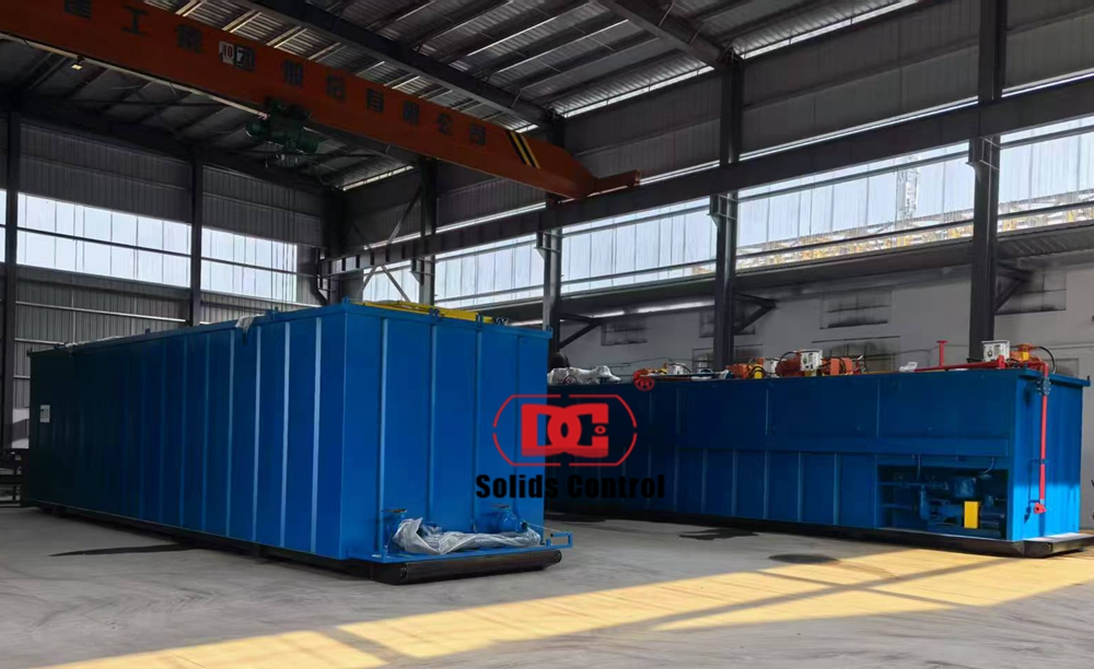Oilfield Mud Tank Capacity Range